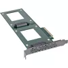 InLine 76660O Internal U.2 Adapter PCIe Male 4 Gbit/s