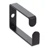 Kabelhalter InLine 43x70mm Metall schwarz — universeller Kabelhalter, 12,3×70×55 mm