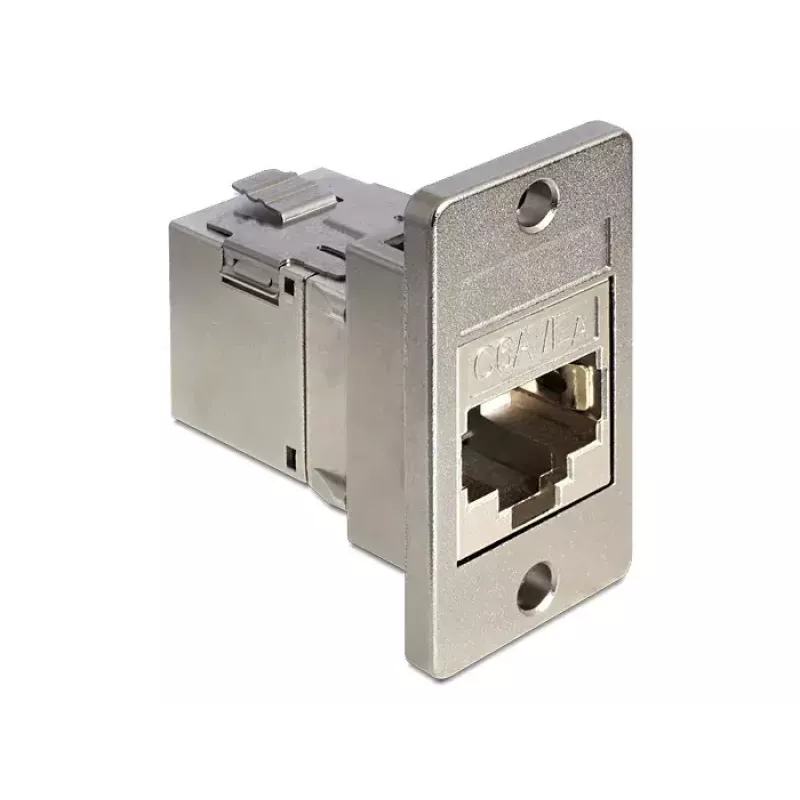 DeLOCK 86213 Keystone-Montagehalterung für Gehäuse, metallisch
