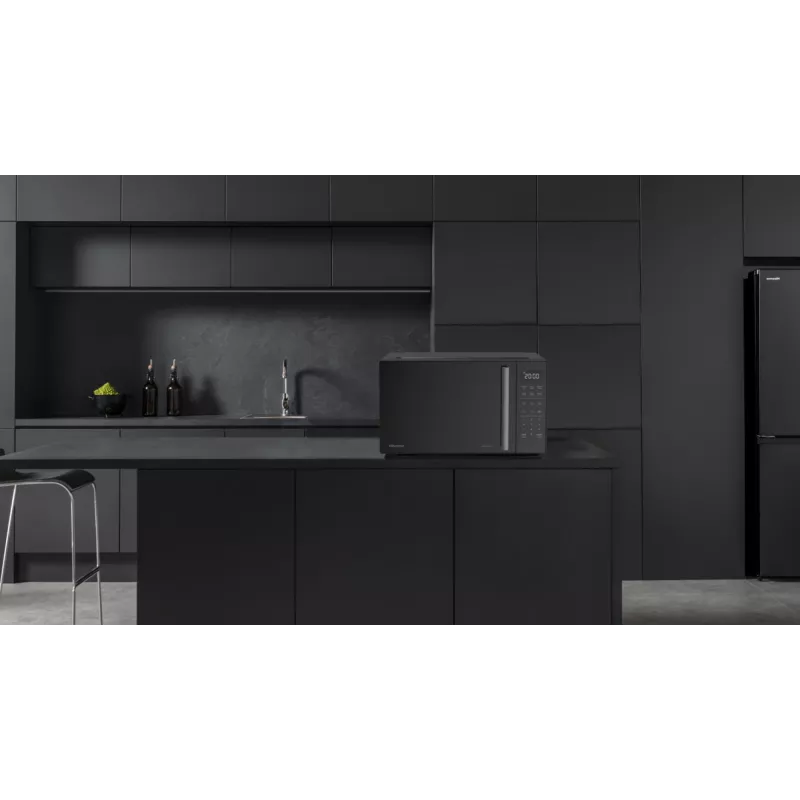 Hisense H23MOBS4HI Schwarz Solo Mikrowelle Arbeitsplatte 23 L 900 W