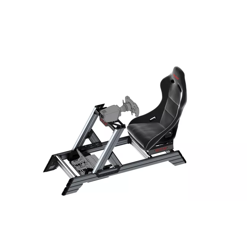 Res-Tech SMART COCKPIT + GT SITZ (BUNDLE), Racing-Cockpit, Schwarz, Grau, Acrylnitril-Butadien-Styrol (ABS), Aluminium, 52 kg, Italien