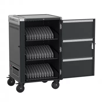 Ewent EW1701 Wagen/Schrank für tragbare Geräte Tragbarer Geräteschrank Schwarz, Grau
