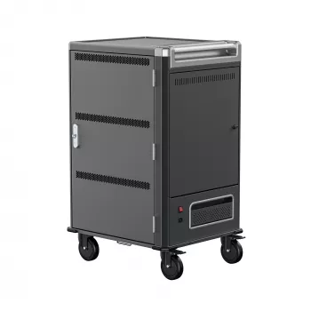 Ewent EW1701 Wagen/Schrank für tragbare Geräte Tragbarer Geräteschrank Schwarz, Grau