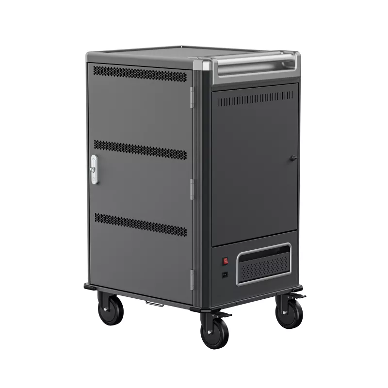 Ewent EW1701 Wagen/Schrank für tragbare Geräte Tragbarer Geräteschrank Schwarz, Grau