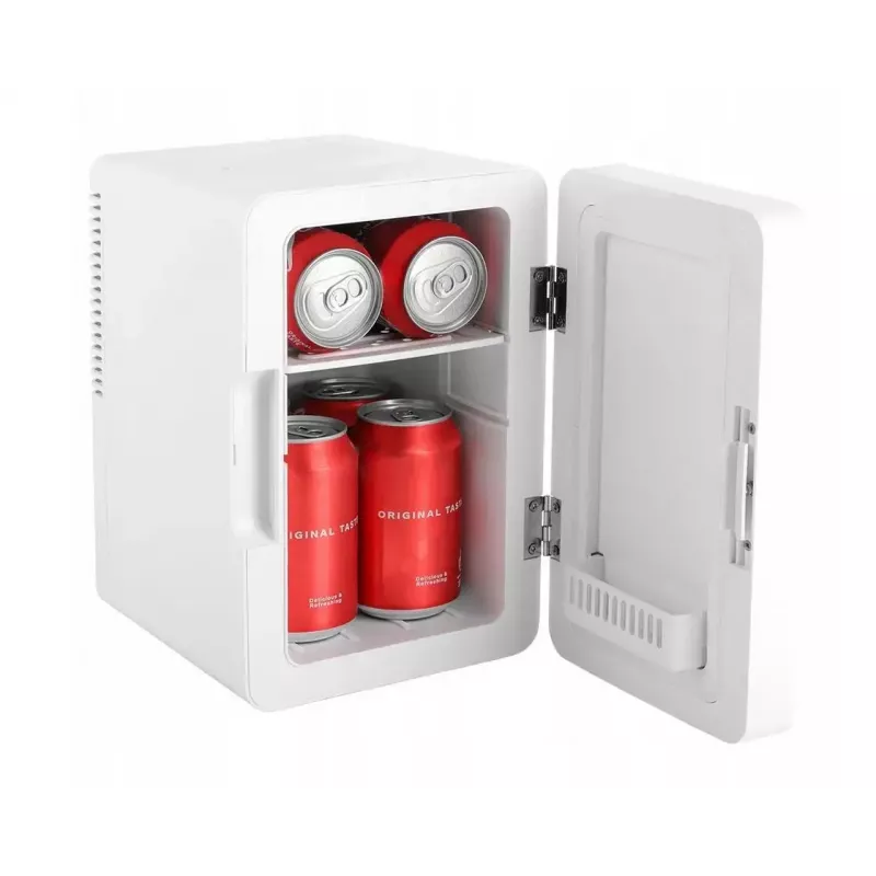 Minikühlschrank mit LED-Schminkspiegel Elle ESDAF01WHEU 6 L weiß