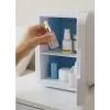 Minikühlschrank mit LED-Schminkspiegel Elle ESDAF01WHEU 6 L weiß