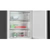 Siemens iQ500 KG49N4XAF Kühl-Gefrierkombination Freistehend 440 L Schwarz