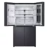 LG InstaView GMG960EVJE Side-by-Side-Kühlschrank Freistehend 638 L Schwarz
