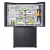 LG InstaView GMG960EVJE Side-by-Side-Kühlschrank Freistehend 638 L Schwarz