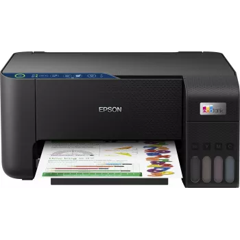 Inkjet-Multifunktionsdrucker Epson EcoTank ET-2861 — A4, 5760×1440 DPI, 33 ppm, Wi‑Fi, schwarz