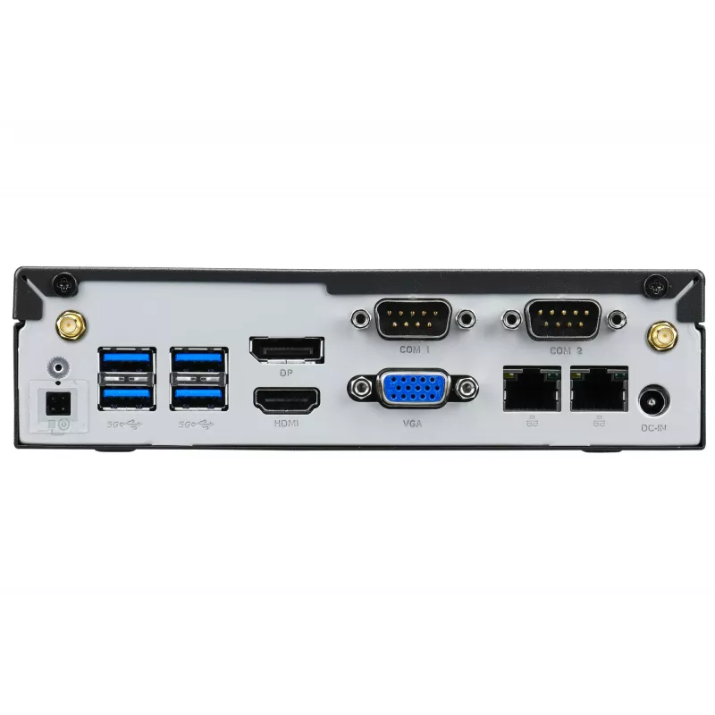 Shuttle XPC schlank Barebone DL40N, Intel N150, 1x DDR5, 2x LAN (2x 2,5Gbit), 2xCOM,1xHDMI,1xDP, 1x VGA, lüfterlos, 24/7 Dauerbetrieb