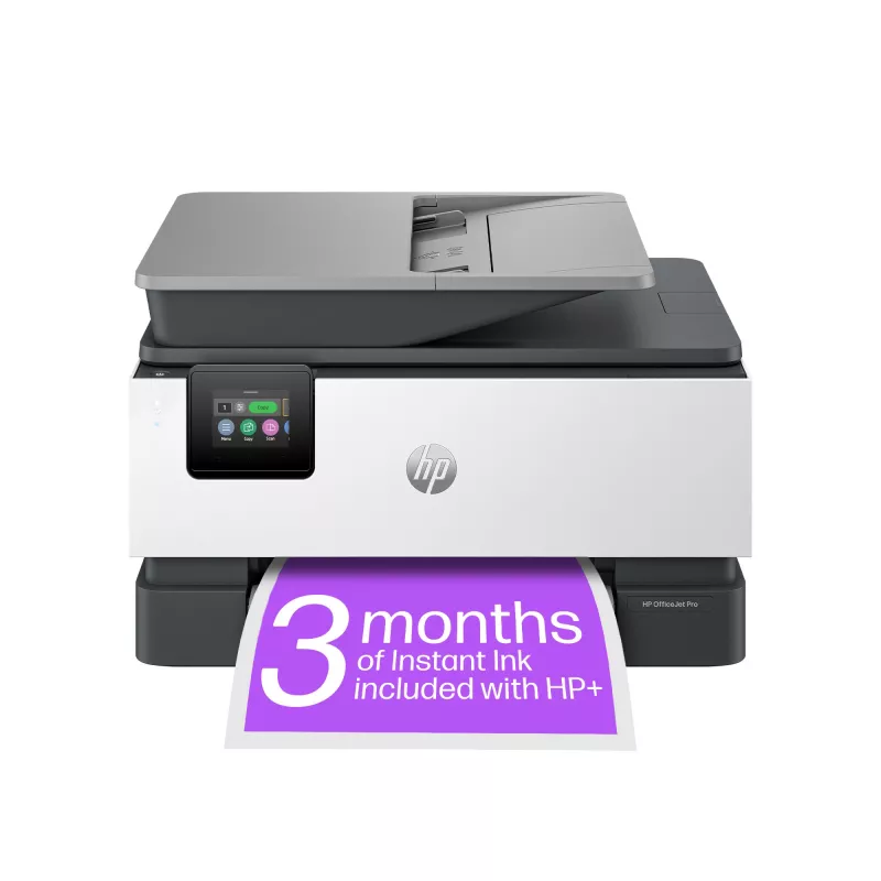 HP OfficeJet Pro 9122e Wireless All-in-One Color Printer, Instant Ink; Two-sided printing
