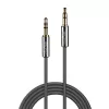 Lindy 10m 3,5mm Audiokabel, Cromo Line, 3,5mm Klinke, Stecker, 3,5mm Klinke, Stecker, 10 m, Anthrazit