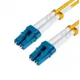 Glasfaser-Patchkabel MicroConnect FIB441006 OS2 6 m LC–LC Gelb
