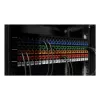Intellinet Cat6a 10G geschirmter werkzeugloser schlank Keystone Jack, flach, blau, RJ-45, IDC, Buchse, Gold