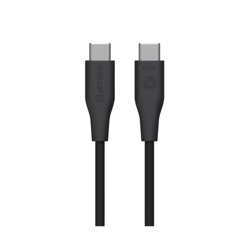 eSTUFF ES604280-BULK USB-Kabel USB 2.0 2 m USB C Schwarz