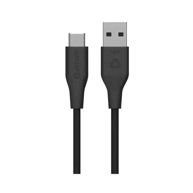 eSTUFF ES605280 USB-Kabel USB 2.0 2 m USB-C USB-A Schwarz