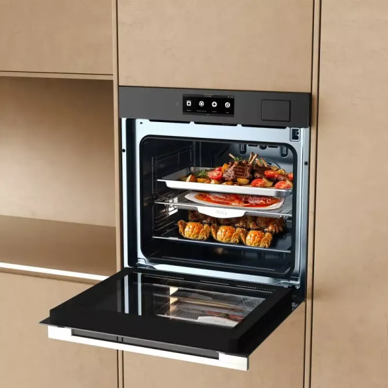 Einbau-Backofen Dreame OZ60 Pro Combi — 81 L, 60 cm, schwarz, Energieklasse A++