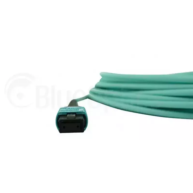 Glasfaserkabel BlueOptics OCTCABLE10M-SR 10 m OM3 MPO auf 4×LC Aqua