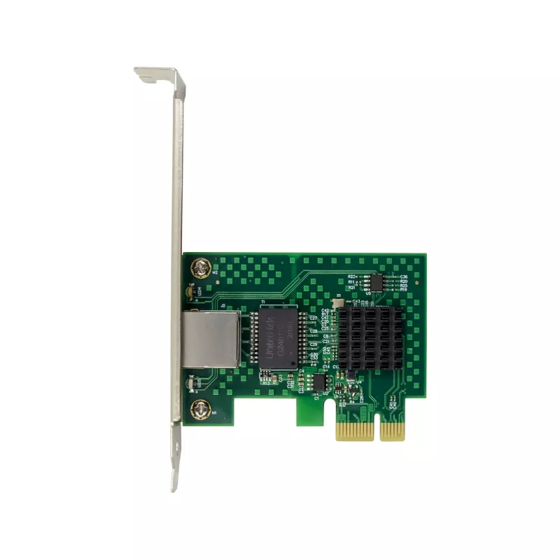 LevelOne GNC-0113 PCI-Ethernet-Netzwerkkarte, 1 x RJ45, grün