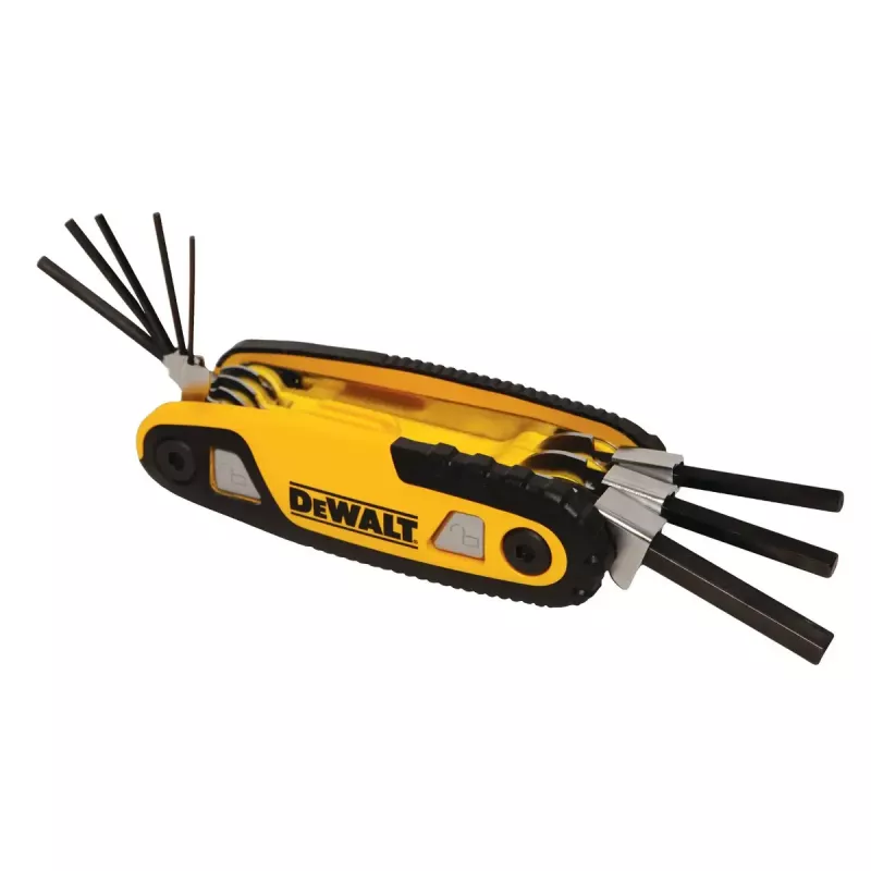 DeWalt DWHT0-70263 Inbusschlüssel-Taschensatz, 8 Stk.
