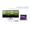 i-tec Metal USB-C Nano Dock HDMI/VGA mit LAN + Universal-Ladegerät 77 W