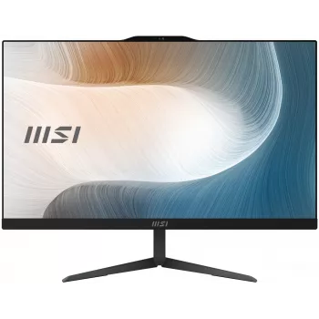 MSI Modern AM242 12M-1629XDE Intel® Core™ i3 i3-1215U 60,5 cm (23,8 Zoll) 1920 x 1080 Pixel All-in-One PC 8 GB DDR4-SDRAM 256 GB SSD Wi-Fi 6E (802.11ax) Schwarz