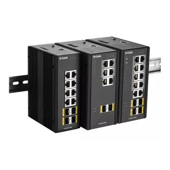 D-Link 12-Port L2 Managed Switch mit 8 x 10/100/1000BaseT(X) & 4 x 100/1000BaseSFP