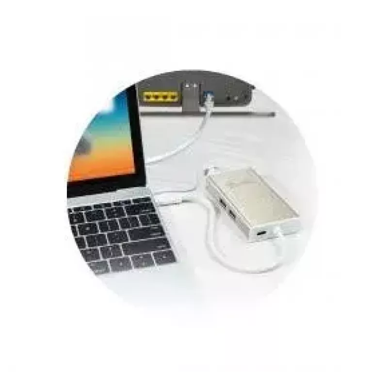 USB Typ-C Multi-Adapter j5create JCA374-N Kabelgebunden 60W 4K