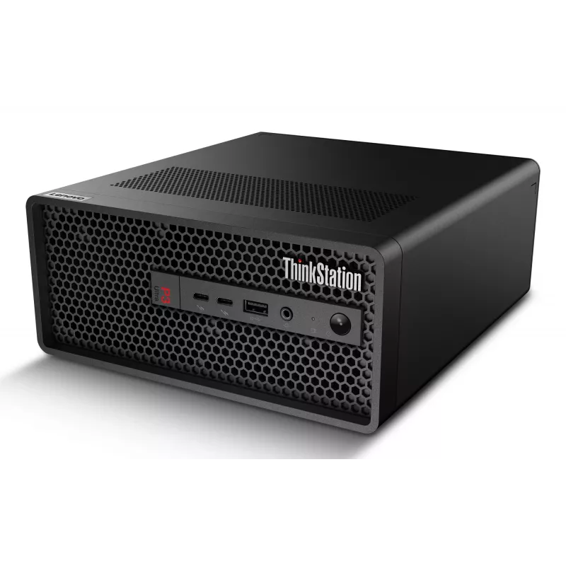 Lenovo ThinkStation P3 Ultra SFF Intel® Core™ i7 i7-14700 32 GB DDR5-SDRAM 512 GB SSD NVIDIA RTX A1000 Windows 11 Pro Mini Tower Workstation Schwarz