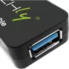 Techly ICUR30200G USB-Kabel USB 3.2 Gen 1 (3.1 Gen 1) 20 m USB A Schwarz