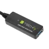 Techly ICUR30200G USB-Kabel USB 3.2 Gen 1 (3.1 Gen 1) 20 m USB A Schwarz