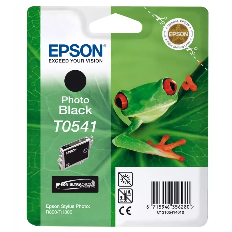 Epson Einzelpackung FotoSchwarz T0541 Ultra Chrome Hi-Gloss