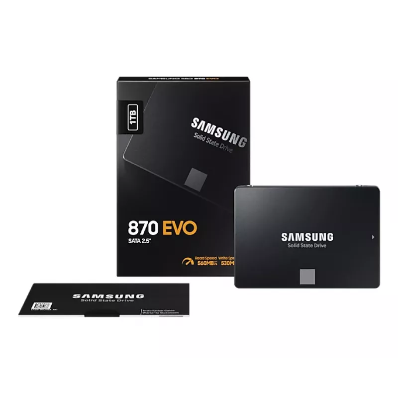 Samsung 870 EVO 1 TB 2,5 Zoll Serial ATA III V-NAND MLC