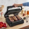 Kontaktgrill Tefal OptiGrill 2in1 GC7728 2100W Schwarz