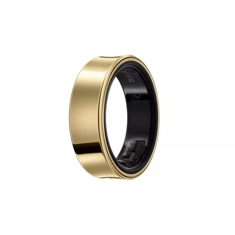 Aktivitätstracker-Smart-Ring Samsung Galaxy Ring Gold Optischer Herzfrequenzsensor