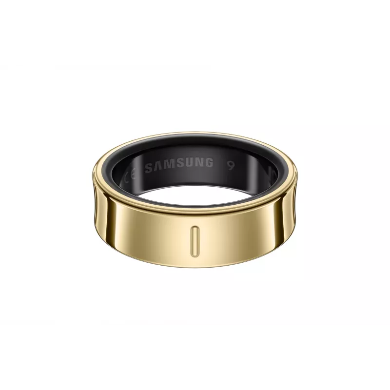 Aktivitätstracker-Smart-Ring Samsung Galaxy Ring Gold Optischer Herzfrequenzsensor