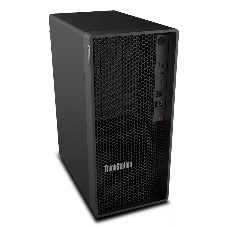 Lenovo ThinkStation P2 Tower Intel® Core™ i7 i7-14700 32 GB DDR5-SDRAM 512 GB SSD NVIDIA RTX A1000 Windows 11 Pro Workstation Schwarz
