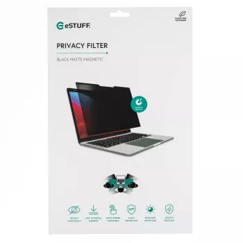 Blickschutzfilter eSTUFF GLBM13297206 für 13,8-Zoll-Bildschirme, magnetische Befestigung