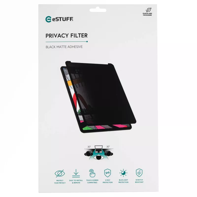 Rahmenloser Displayschutzfilter eSTUFF GLBW15336234 38,1 cm 15 Zoll