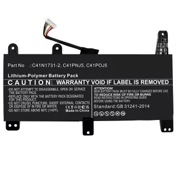 CoreParts MBXAS-BA0313 Laptop-Akku für Asus, 45.6Wh 15.2V 3000mAh