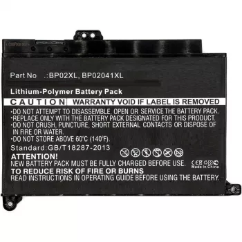 CoreParts Laptop-Akku für HP, Akku, HP, Pavilion 15-AU010WM, Pavilion 15-AU018wm, Pavilion PC 15, Pavilion PC 15