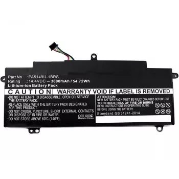 CoreParts Laptop-Akku für Toshiba, Akku, Toshiba, Tecra Z40-A-10K, Tecra Z40-A-10T, Tecra Z40-A-10X, Tecra Z40-A-110
