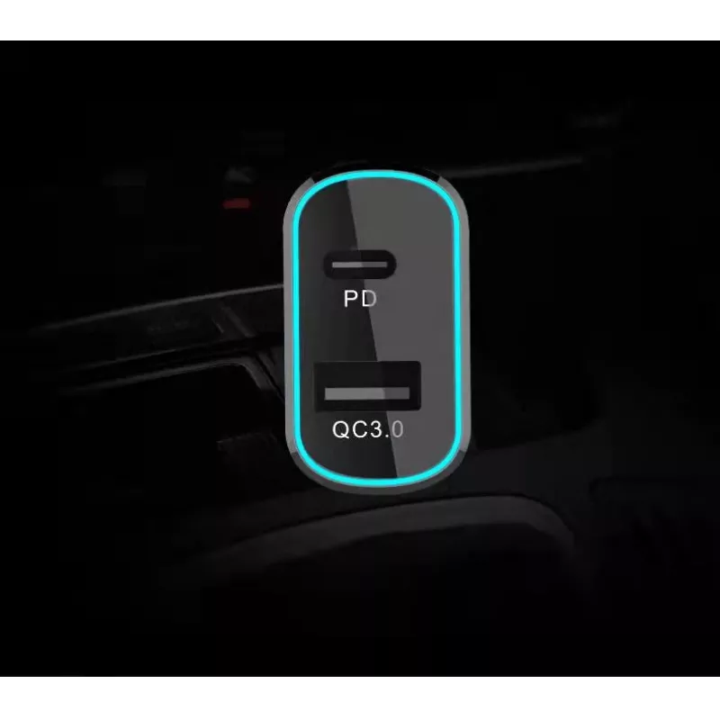 CoreParts MBXUSBC-DC0006 USB-C-Autoladegerät für Laptop, Mobilgeräte und Tablets