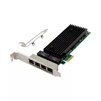 MicroConnect MC-PCIEX1-82576-Q Quad-Port-Gigabit-Netzwerkkarte, PCIe x1, Intel 82576