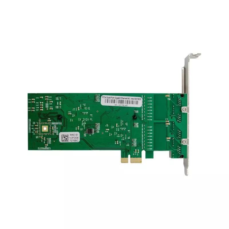 MicroConnect MC-PCIEX1-82576-Q Quad-Port-Gigabit-Netzwerkkarte, PCIe x1, Intel 82576