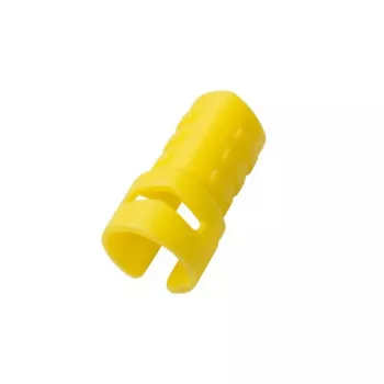 Kabelmanagement-Clips MicroConnect MC-SR-Y-USB, flexible USB-Kabelhalter, gelb