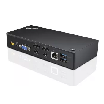 Lenovo ThinkPad USB-C Wired USB 3.2 Gen 1 Type-C Schwarz Ethernet 90W