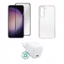 Schutz-Ladegerät-Abdeckglas eSTUFF für Samsung Galaxy S25 — Braun