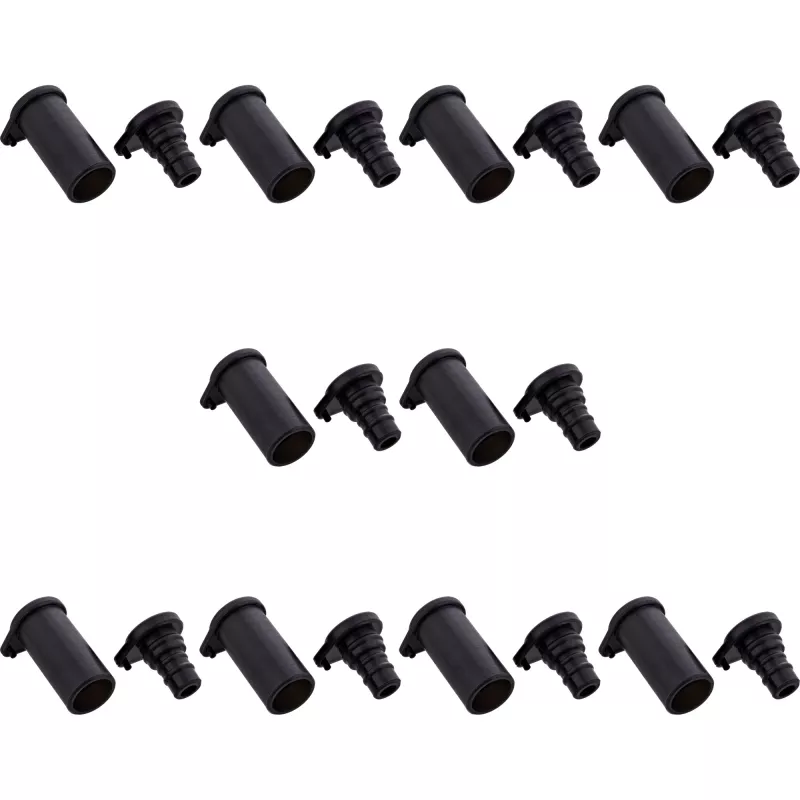 InLine 94030 Staubschutzkappen für Solar-Photovoltaik-Steckverbinder, 10er-Set